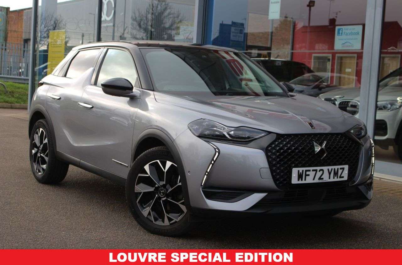 A 2022 DS AUTOMOBILES DS 3 CROSSBACK 1.2 PureTech Louvre Crossback 5dr Petrol EAT8 Euro 6 (s/s) (130 ps) CRUISE/ A 2022 DS AUTOMOBILES DS 3 CROSSBACK 1.2 PureTech Louvre Crossback 5dr Petrol EAT8 Euro 6 (s/s) (130 ps) CRUISE/