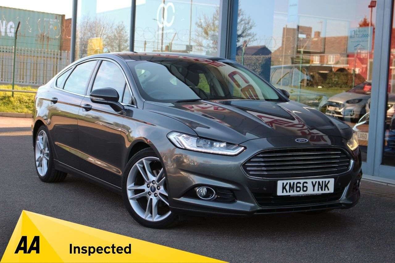 A 2016 FORD MONDEO 2.0 TDCi Titanium Hatchback 5dr Diesel Manual Euro 6 (s/s) (180 ps) 19" ALL A 2016 FORD MONDEO 2.0 TDCi Titanium Hatchback 5dr Diesel Manual Euro 6 (s/s) (180 ps) 19" ALL