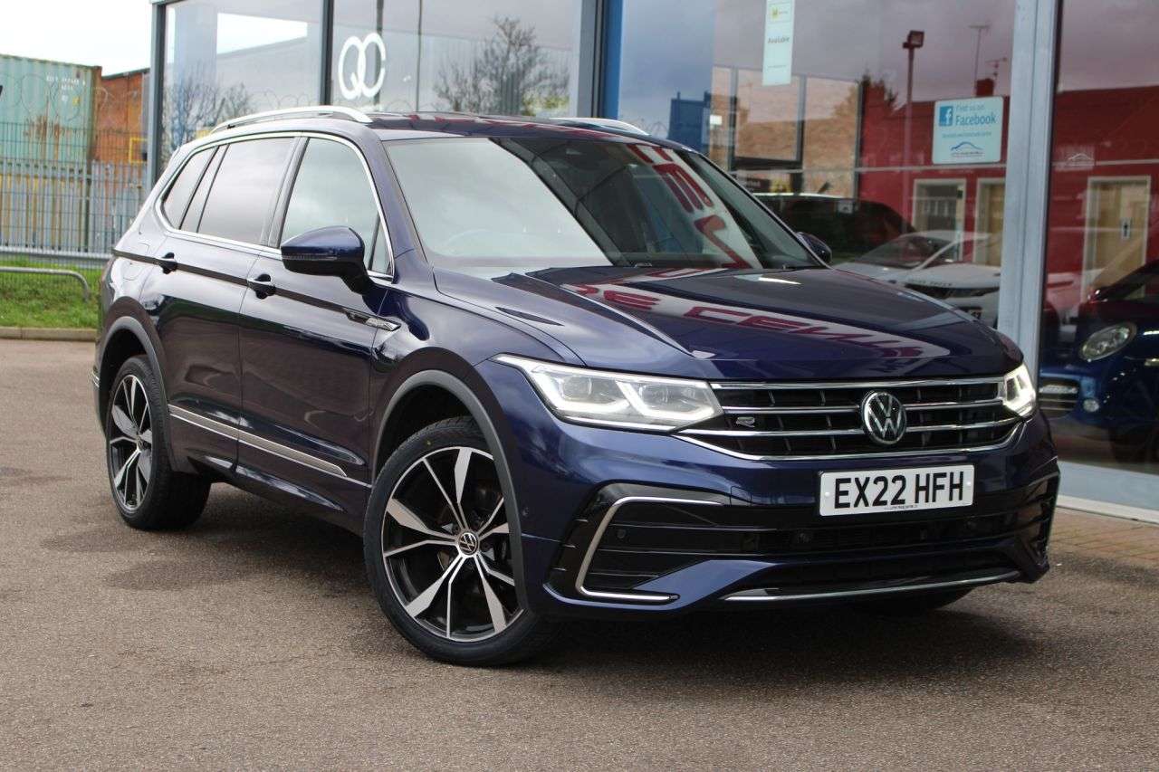 A 2022 VOLKSWAGEN TIGUAN ALLSPACE 1.5 TSI R-Line SUV 5dr Petrol DSG Euro 6 (s/s) (150 ps) 7 SETAS, P/ASSIST, A 2022 VOLKSWAGEN TIGUAN ALLSPACE 1.5 TSI R-Line SUV 5dr Petrol DSG Euro 6 (s/s) (150 ps) 7 SETAS, P/ASSIST,