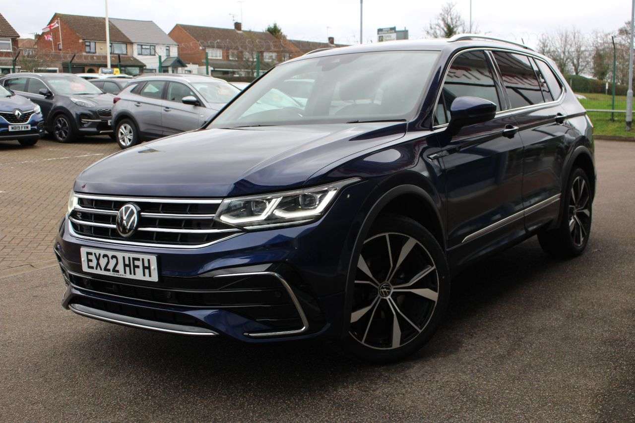 A 2022 VOLKSWAGEN TIGUAN ALLSPACE 1.5 TSI R-Line SUV 5dr Petrol DSG Euro 6 (s/s) (150 ps) 7 SETAS, P/ASSIST, A 2022 VOLKSWAGEN TIGUAN ALLSPACE 1.5 TSI R-Line SUV 5dr Petrol DSG Euro 6 (s/s) (150 ps) 7 SETAS, P/ASSIST,