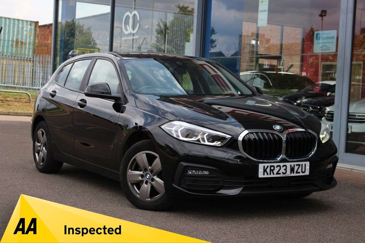 A 2023 BMW 1 SERIES 1.5 118i SE (LCP) Hatchback 5dr Petrol Manual Euro 6 (s/s) (136 ps) CRUISE/ A 2023 BMW 1 SERIES 1.5 118i SE (LCP) Hatchback 5dr Petrol Manual Euro 6 (s/s) (136 ps) CRUISE/