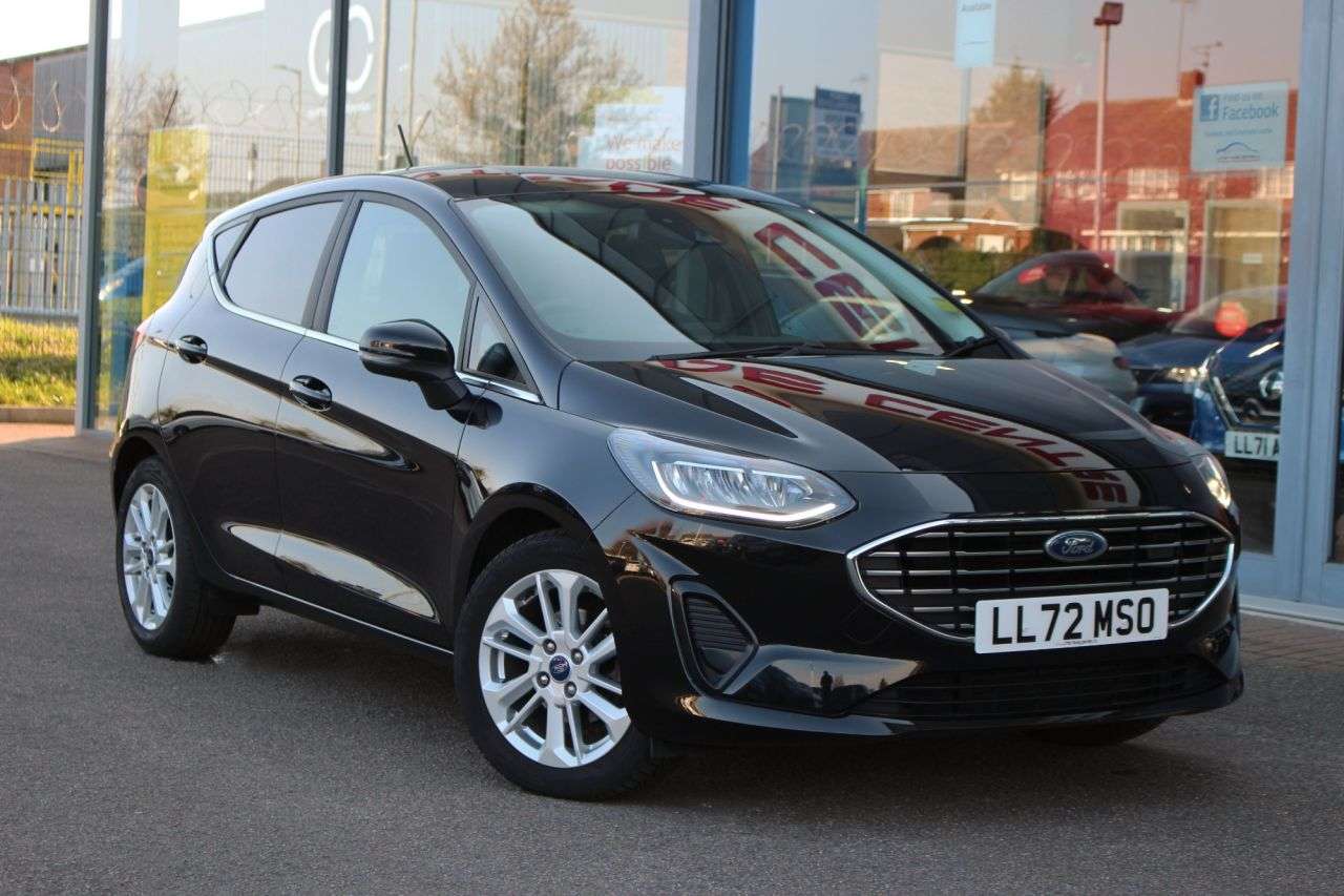 A 2022 FORD FIESTA 1.0T EcoBoost MHEV Titanium Hatchback 5dr Petrol Hybrid DCT Euro 6 (s/s) (1 A 2022 FORD FIESTA 1.0T EcoBoost MHEV Titanium Hatchback 5dr Petrol Hybrid DCT Euro 6 (s/s) (1