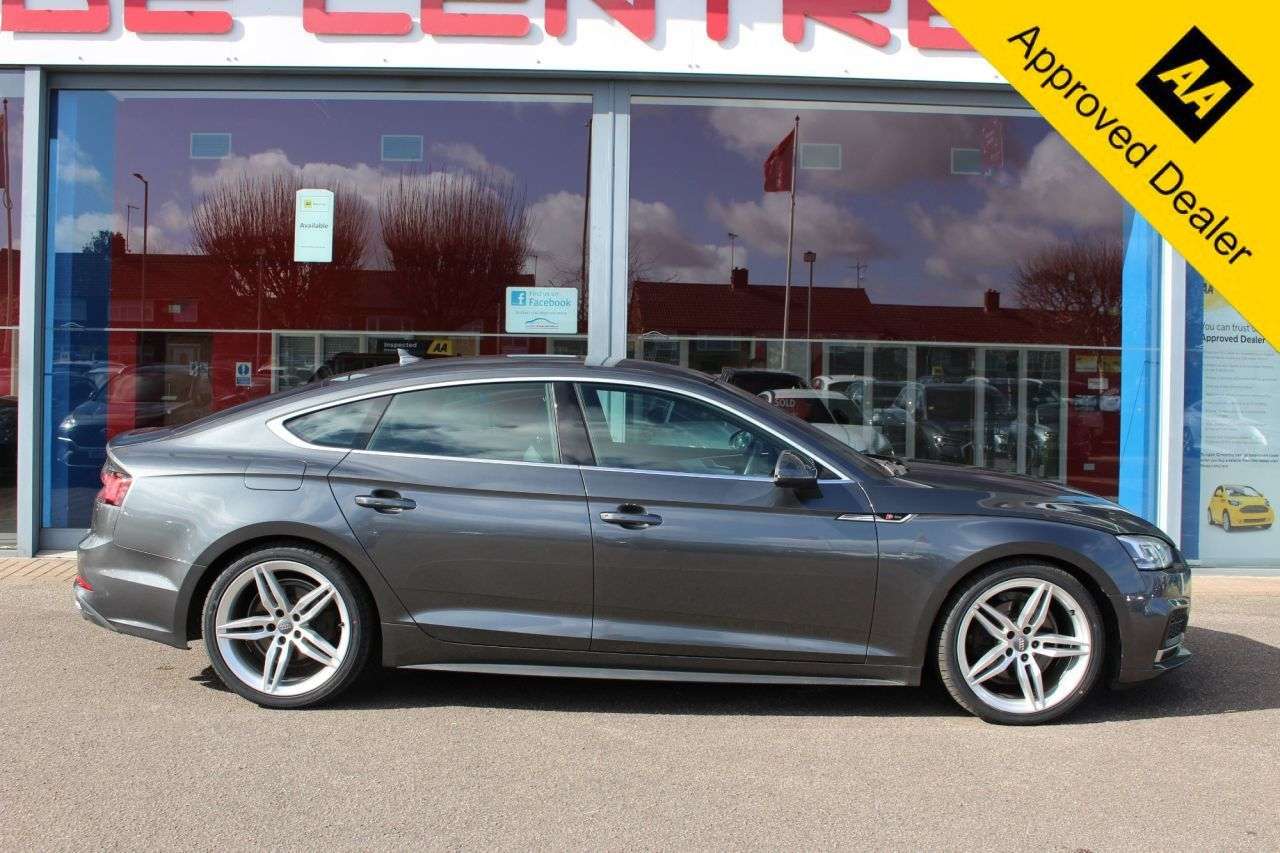 A 2019 AUDI A5 2.0 TFSI 35 S line Sportback 5dr Petrol S Tronic Euro 6 (s/s) (150 ps) 19" A 2019 AUDI A5 2.0 TFSI 35 S line Sportback 5dr Petrol S Tronic Euro 6 (s/s) (150 ps) 19"
