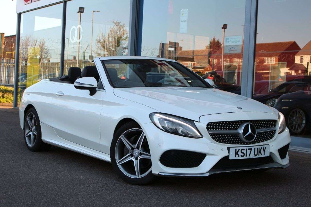 A 2017 MERCEDES-BENZ C-CLASS 2.1 C220d AMG Line (Premium Plus) Cabriolet 2dr Diesel G-Tronic+ Euro 6 (s/ A 2017 MERCEDES-BENZ C-CLASS 2.1 C220d AMG Line (Premium Plus) Cabriolet 2dr Diesel G-Tronic+ Euro 6 (s/