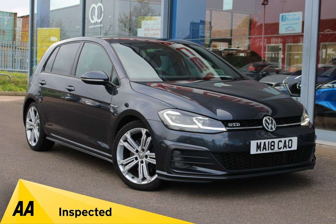 A 2018 VOLKSWAGEN GOLF 2.0 TDI GTD Hatchback 5dr Diesel DSG Euro 6 (s/s) (184 ps) 18" ALLOYS, DAB, A 2018 VOLKSWAGEN GOLF 2.0 TDI GTD Hatchback 5dr Diesel DSG Euro 6 (s/s) (184 ps) 18" ALLOYS, DAB,