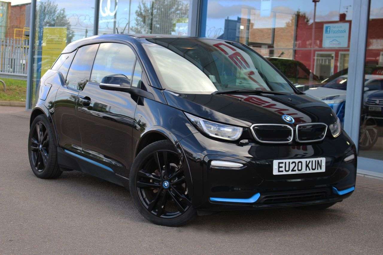 A 2020 BMW I3 42.2kWh S Hatchback 5dr Electric Auto (184 ps) 20" ALLOYS, CRUISE & BLUETOO A 2020 BMW I3 42.2kWh S Hatchback 5dr Electric Auto (184 ps) 20" ALLOYS, CRUISE & BLUETOO