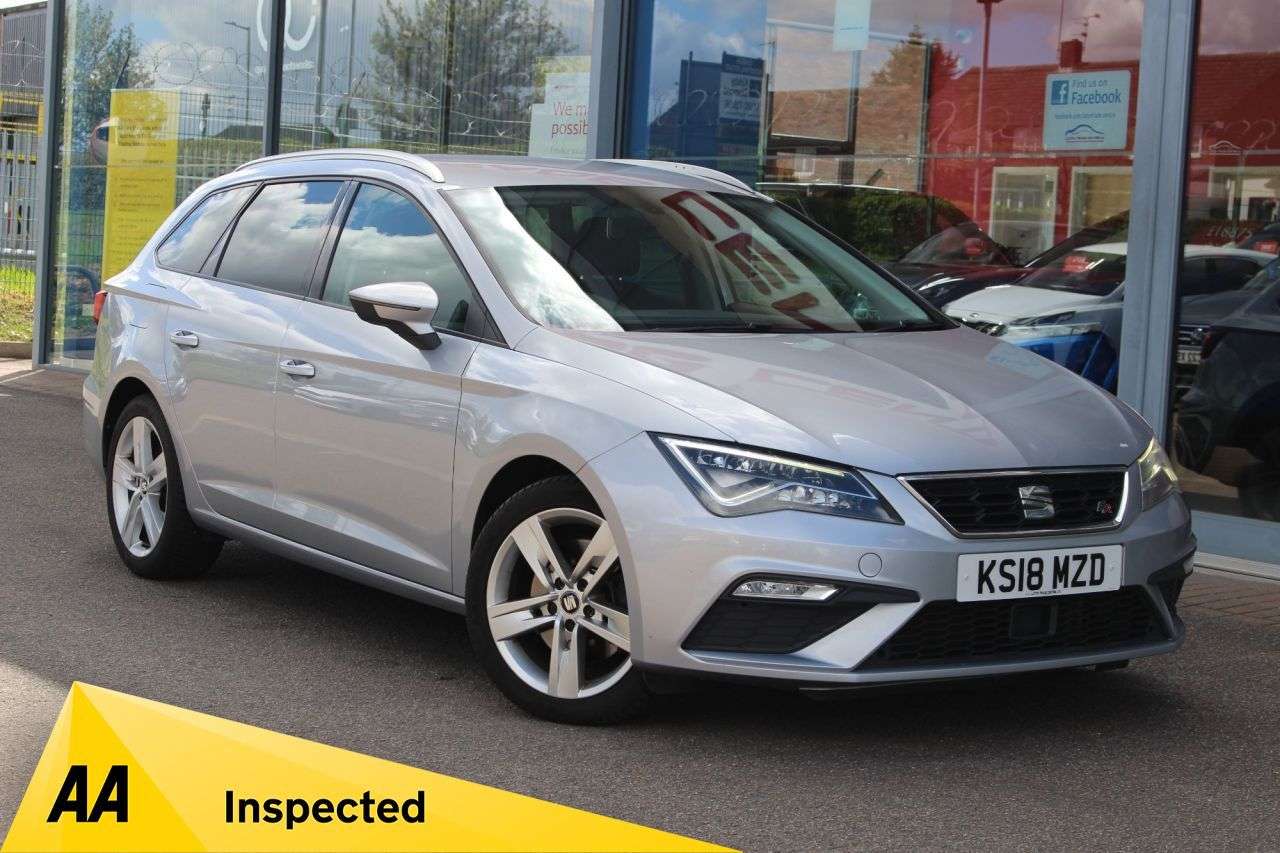 A 2018 SEAT LEON 2.0 TDI FR Technology ST 5dr Diesel Manual Euro 6 (s/s) (184 ps) P/SENSORS, A 2018 SEAT LEON 2.0 TDI FR Technology ST 5dr Diesel Manual Euro 6 (s/s) (184 ps) P/SENSORS,