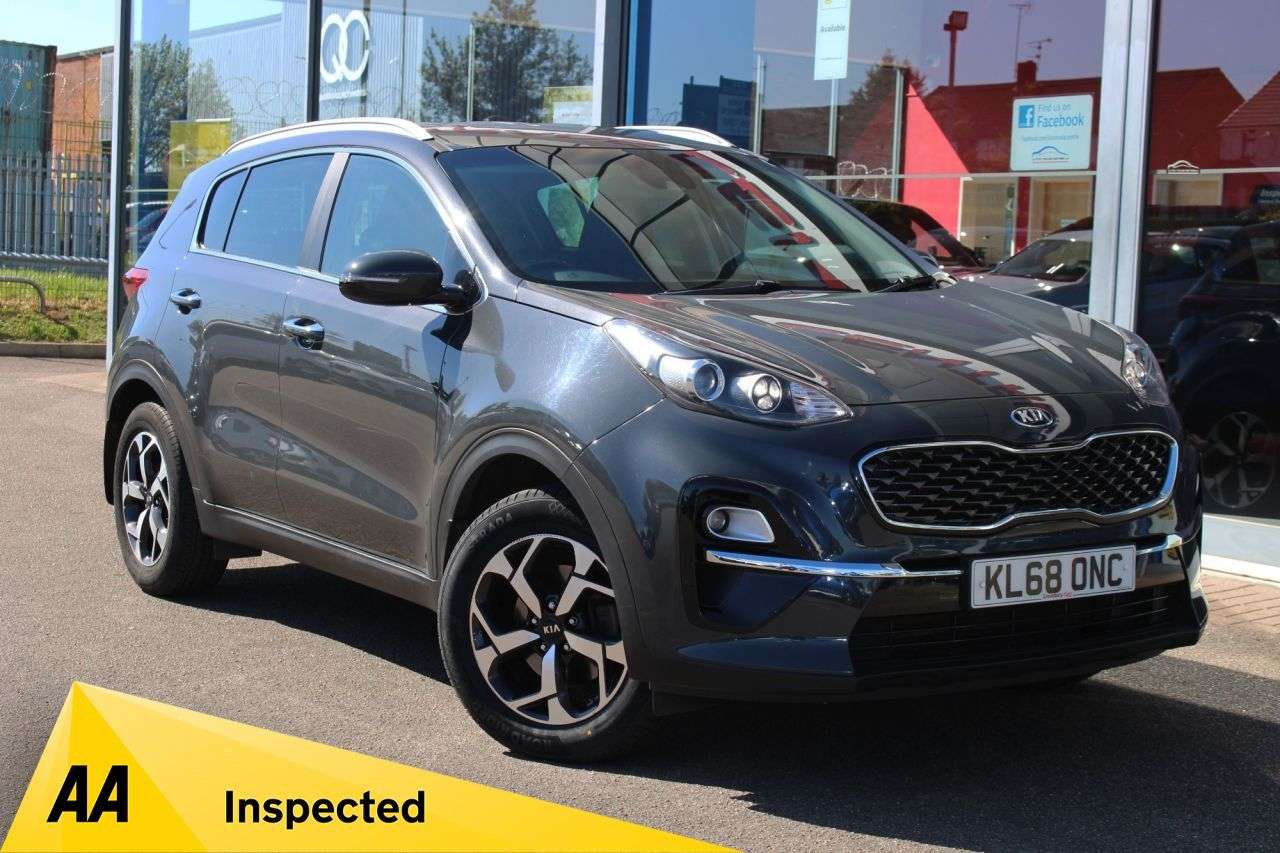 A 2019 KIA SPORTAGE 1.6 GDi 2 SUV 5dr Petrol Manual Euro 6 (s/s) (130 bhp) 17" ALLOYS, CRUISER/ A 2019 KIA SPORTAGE 1.6 GDi 2 SUV 5dr Petrol Manual Euro 6 (s/s) (130 bhp) 17" ALLOYS, CRUISER/
