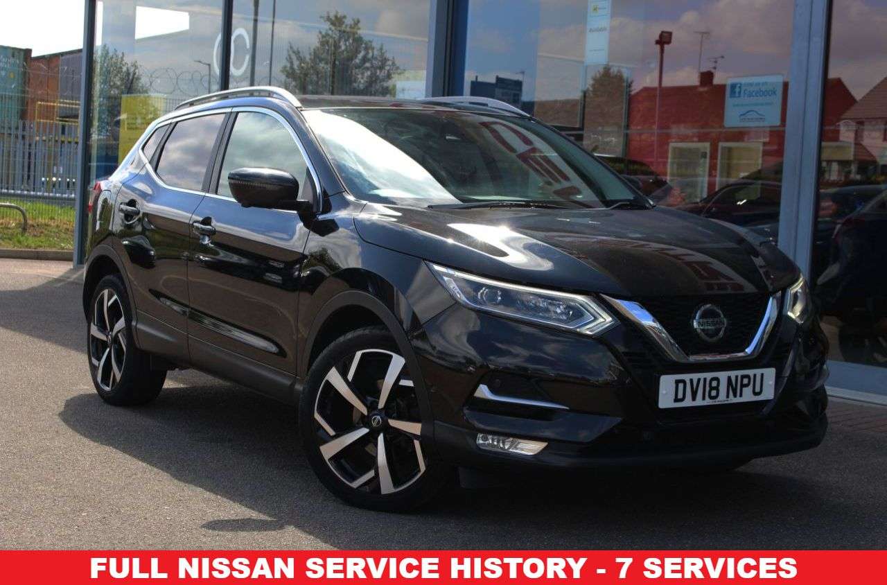 A 2018 NISSAN QASHQAI 1.6 DIG-T Tekna SUV 5dr Petrol Manual Euro 6 (s/s) (163 ps) DAB, P/ASSIST, A 2018 NISSAN QASHQAI 1.6 DIG-T Tekna SUV 5dr Petrol Manual Euro 6 (s/s) (163 ps) DAB, P/ASSIST,