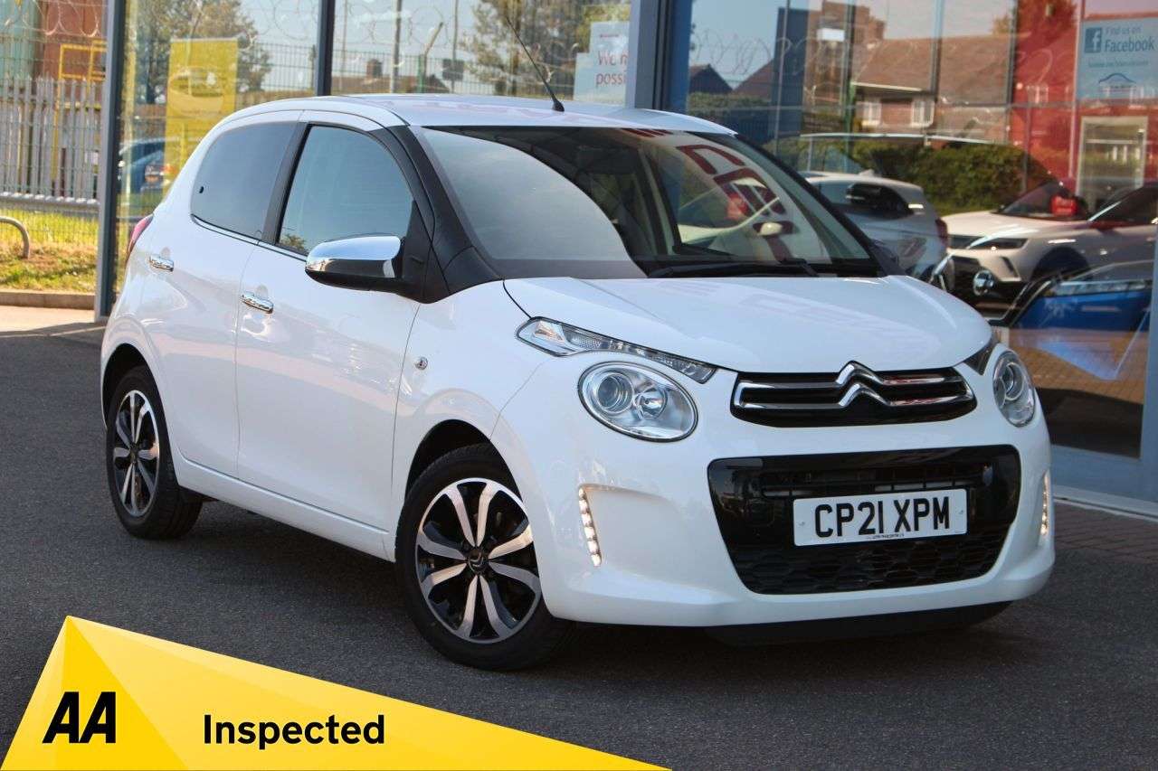 A 2021 CITROEN C1 1.0 VTi Shine Hatchback 5dr Petrol Manual Euro 6 (s/s) (72 ps) 15" ALLOYS, A 2021 CITROEN C1 1.0 VTi Shine Hatchback 5dr Petrol Manual Euro 6 (s/s) (72 ps) 15" ALLOYS,