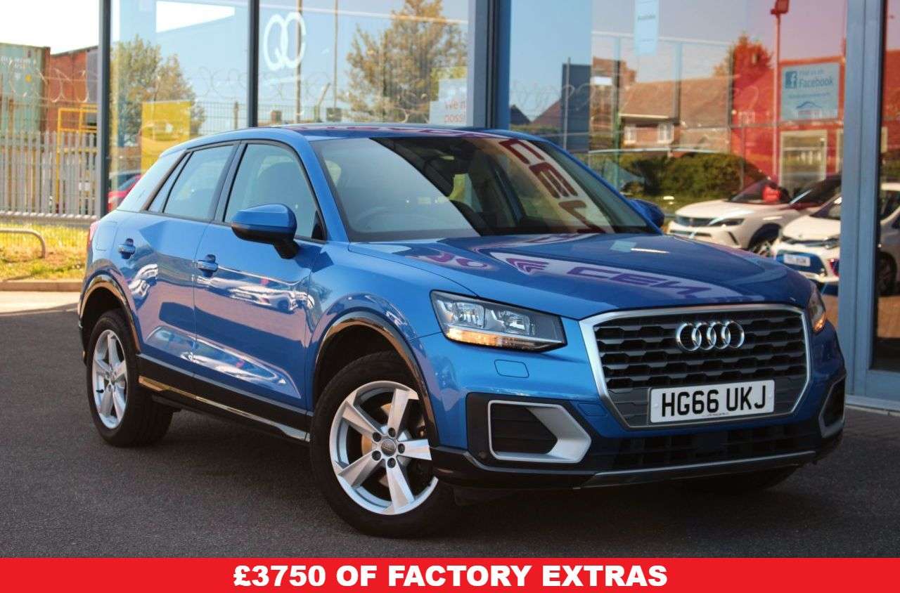 A 2017 AUDI Q2 1.4 TFSI CoD Sport SUV 5dr Petrol S Tronic Euro 6 (s/s) (150 ps) CRUISE/LDW A 2017 AUDI Q2 1.4 TFSI CoD Sport SUV 5dr Petrol S Tronic Euro 6 (s/s) (150 ps) CRUISE/LDW