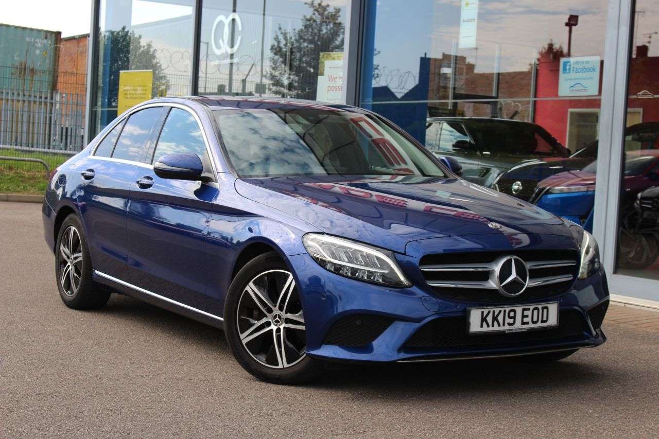 A 2019 MERCEDES-BENZ C-CLASS 2.0 C220d Sport Saloon 4dr Diesel G-Tronic+ Euro 6 (s/s) (194 ps) P/SENSORS A 2019 MERCEDES-BENZ C-CLASS 2.0 C220d Sport Saloon 4dr Diesel G-Tronic+ Euro 6 (s/s) (194 ps) P/SENSORS