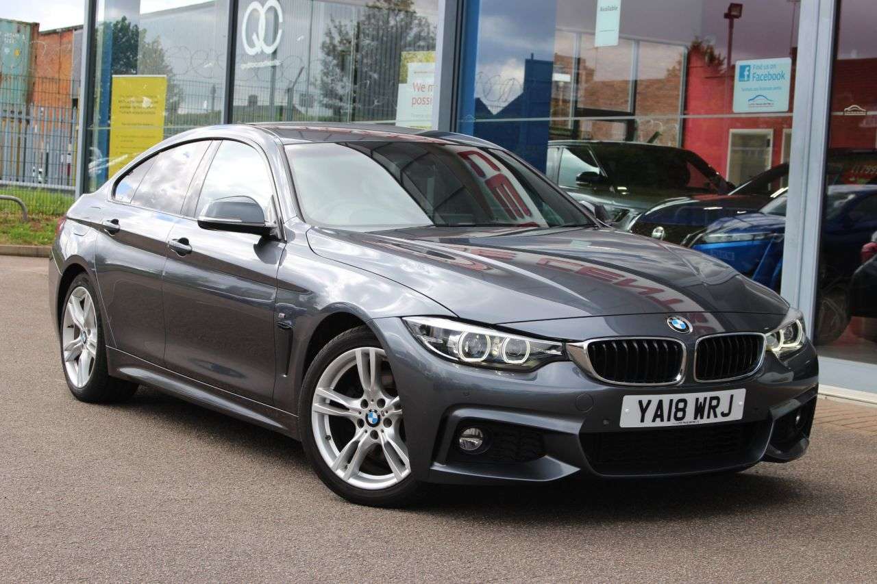 A 2018 BMW 4 SERIES GRAN COUPE 2.0 430i M Sport Hatchback 5dr Petrol Auto Euro 6 (s/s) (252 ps) CRUISE, 18 A 2018 BMW 4 SERIES GRAN COUPE 2.0 430i M Sport Hatchback 5dr Petrol Auto Euro 6 (s/s) (252 ps) CRUISE, 18