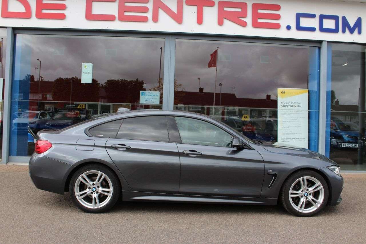 A 2018 BMW 4 SERIES GRAN COUPE 2.0 430i M Sport Hatchback 5dr Petrol Auto Euro 6 (s/s) (252 ps) CRUISE, 18 A 2018 BMW 4 SERIES GRAN COUPE 2.0 430i M Sport Hatchback 5dr Petrol Auto Euro 6 (s/s) (252 ps) CRUISE, 18