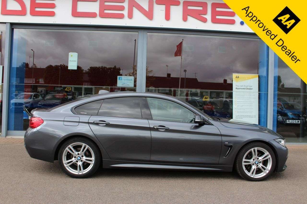A 2018 BMW 4 SERIES GRAN COUPE 2.0 430i M Sport Hatchback 5dr Petrol Auto Euro 6 (s/s) (252 ps) CRUISE, 18 A 2018 BMW 4 SERIES GRAN COUPE 2.0 430i M Sport Hatchback 5dr Petrol Auto Euro 6 (s/s) (252 ps) CRUISE, 18