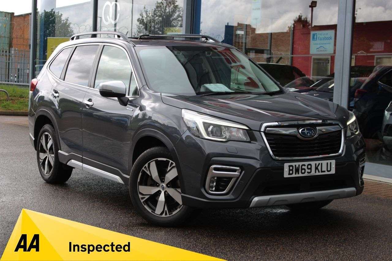 A 2019 SUBARU FORESTER 2.0 i e-Boxer XE Premium SUV 5dr Petrol Hybrid Lineartronic 4WD Euro 6 (s/s A 2019 SUBARU FORESTER 2.0 i e-Boxer XE Premium SUV 5dr Petrol Hybrid Lineartronic 4WD Euro 6 (s/s