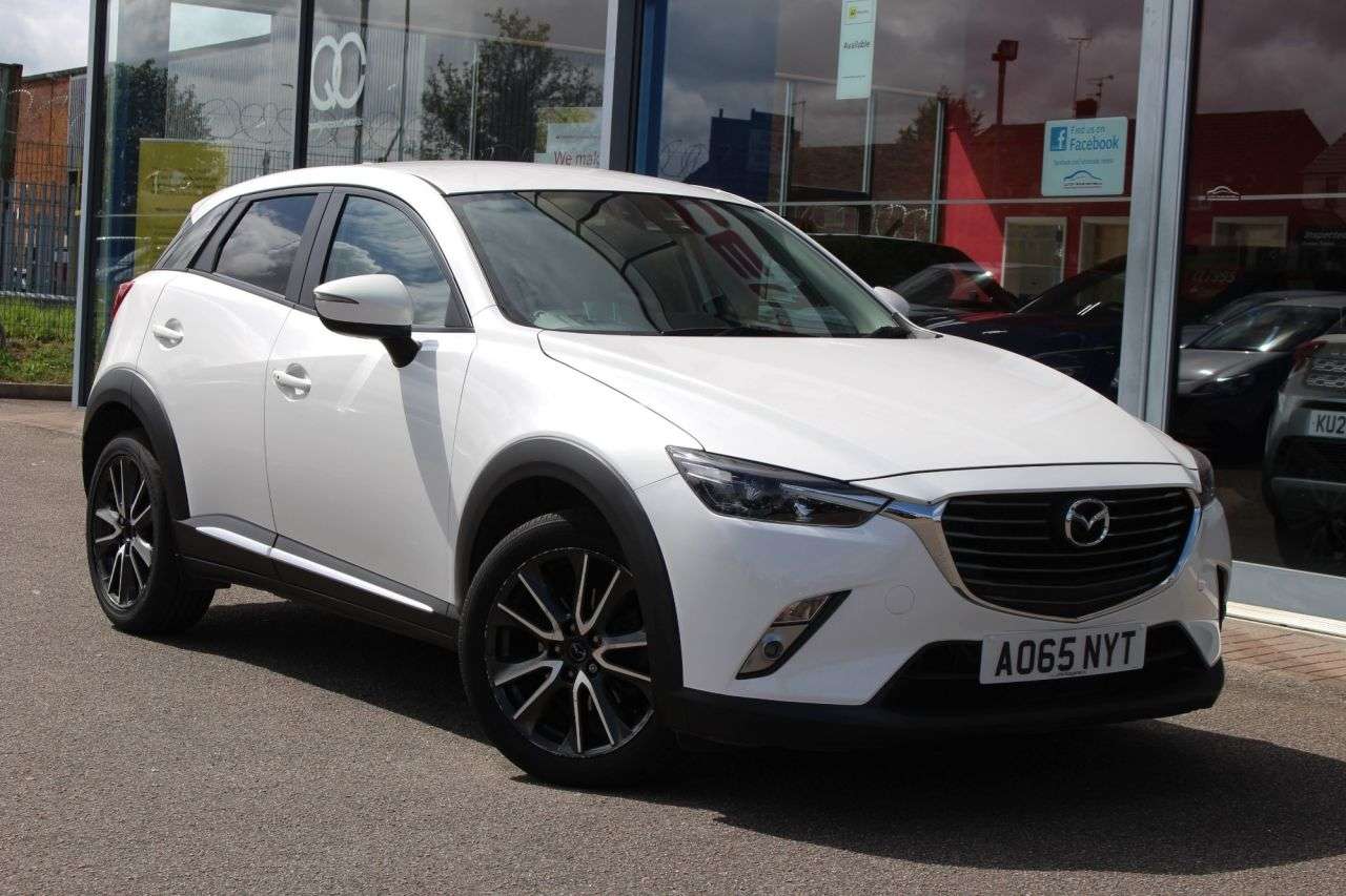 A 2015 MAZDA CX-3 1.5 SKYACTIV-D Sport Nav SUV 5dr Diesel Auto 4WD Euro 6 (s/s) (105 ps) 18" A 2015 MAZDA CX-3 1.5 SKYACTIV-D Sport Nav SUV 5dr Diesel Auto 4WD Euro 6 (s/s) (105 ps) 18"