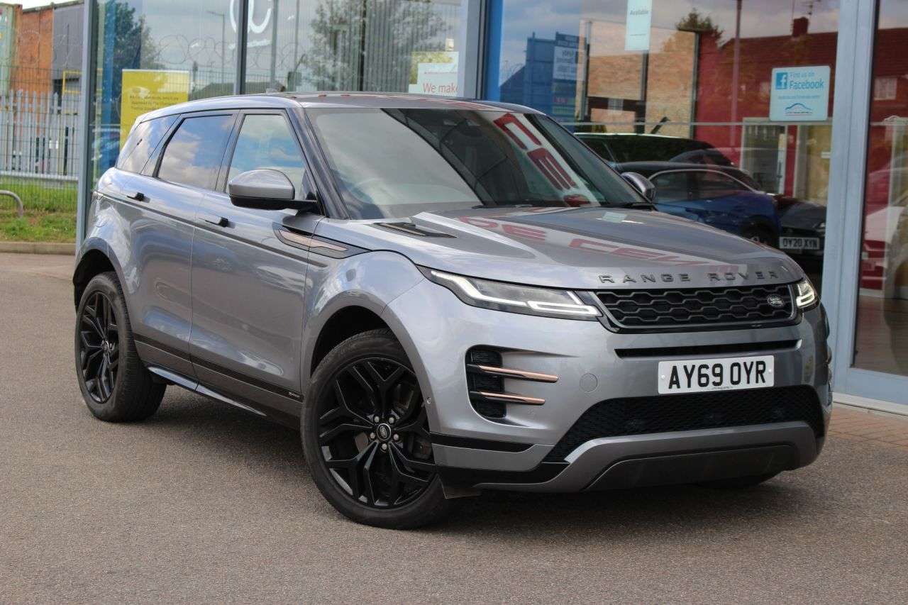 A 2019 LAND ROVER RANGE ROVER EVOQUE 2.0 D150 R-Dynamic SE SUV 5dr Diesel Auto 4WD Euro 6 (s/s) (150 ps) HTD/LTH A 2019 LAND ROVER RANGE ROVER EVOQUE 2.0 D150 R-Dynamic SE SUV 5dr Diesel Auto 4WD Euro 6 (s/s) (150 ps) HTD/LTH