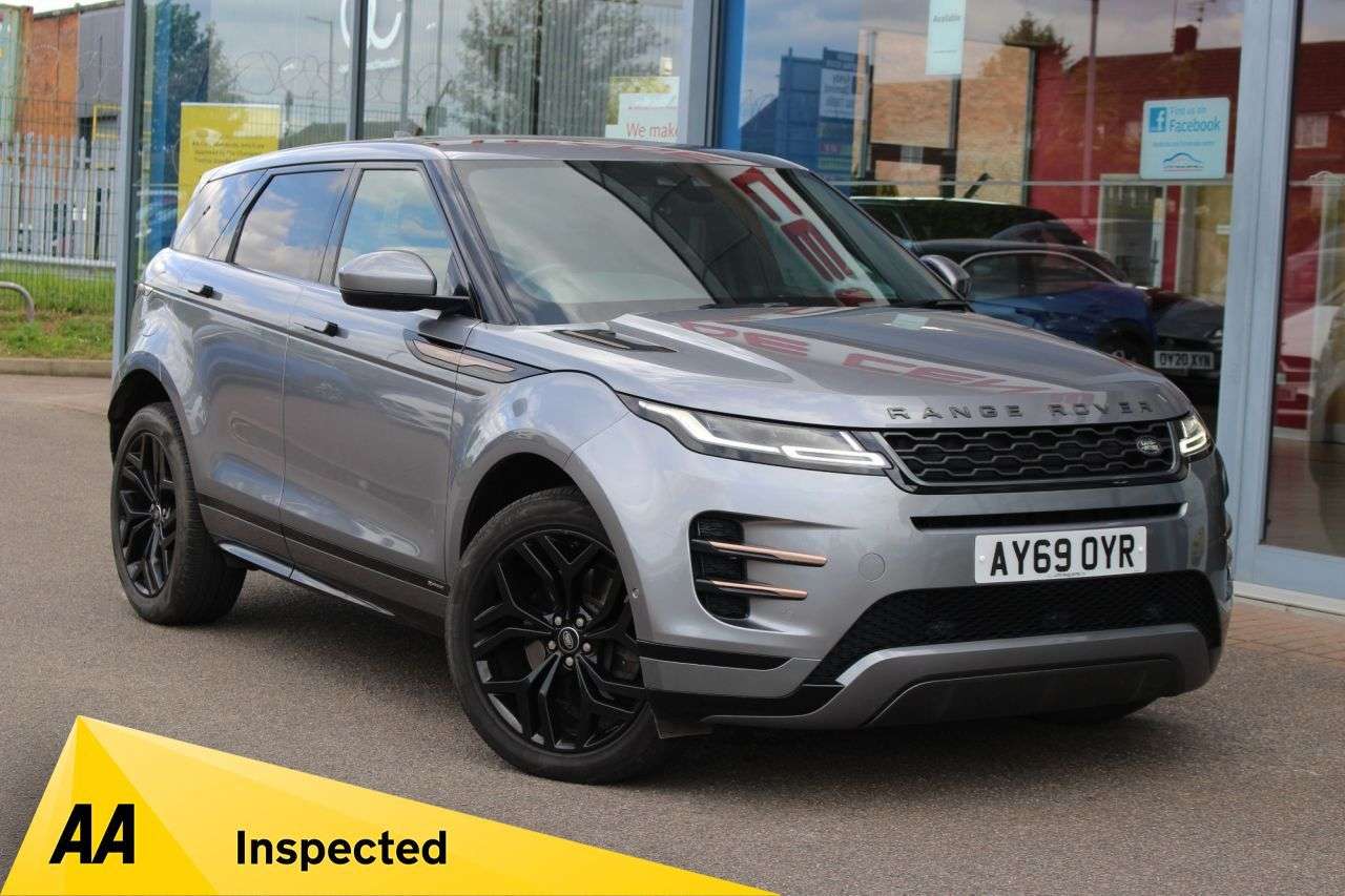 A 2019 LAND ROVER RANGE ROVER EVOQUE 2.0 D150 R-Dynamic SE SUV 5dr Diesel Auto 4WD Euro 6 (s/s) (150 ps) HTD/LTH A 2019 LAND ROVER RANGE ROVER EVOQUE 2.0 D150 R-Dynamic SE SUV 5dr Diesel Auto 4WD Euro 6 (s/s) (150 ps) HTD/LTH