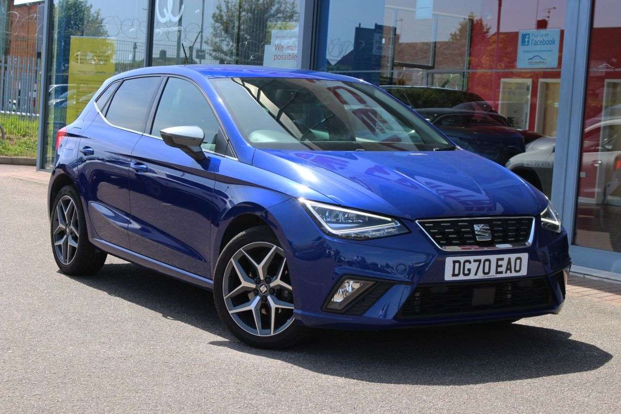 A 2020 SEAT IBIZA 1.0 TSI XCELLENCE Lux Hatchback 5dr Petrol DSG Euro 6 (s/s) (110 ps) P/SENS A 2020 SEAT IBIZA 1.0 TSI XCELLENCE Lux Hatchback 5dr Petrol DSG Euro 6 (s/s) (110 ps) P/SENS