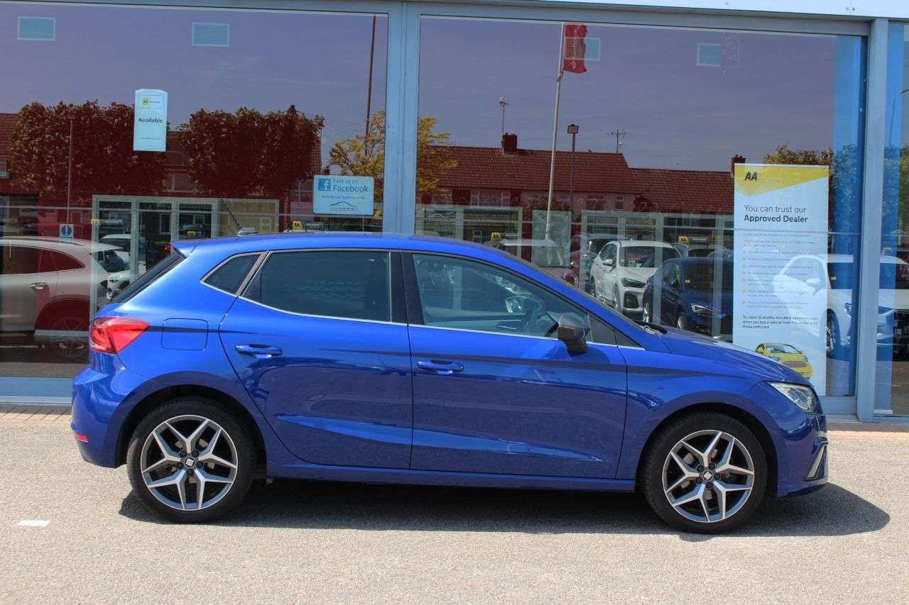 A 2020 SEAT IBIZA 1.0 TSI XCELLENCE Lux Hatchback 5dr Petrol DSG Euro 6 (s/s) (110 ps) P/SENS A 2020 SEAT IBIZA 1.0 TSI XCELLENCE Lux Hatchback 5dr Petrol DSG Euro 6 (s/s) (110 ps) P/SENS