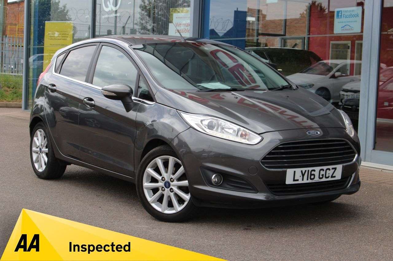 A 2016 FORD FIESTA 1.0T EcoBoost Titanium Hatchback 5dr Petrol Manual Euro 6 (s/s) (100 ps) £2 A 2016 FORD FIESTA 1.0T EcoBoost Titanium Hatchback 5dr Petrol Manual Euro 6 (s/s) (100 ps) £2