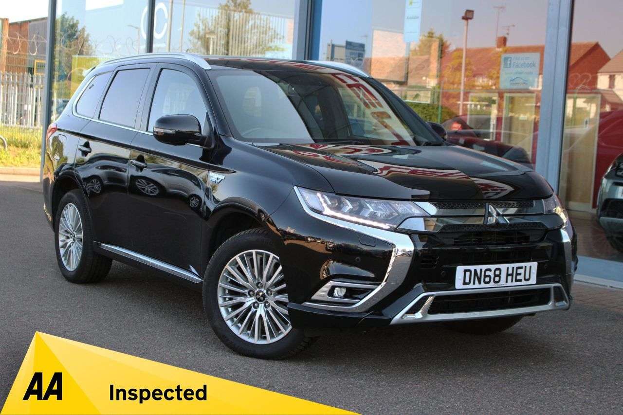 A 2018 MITSUBISHI OUTLANDER 2.4h TwinMotor 13.8kWh 4h SUV 5dr Petrol Plug-in Hybrid CVT 4WD Euro 6 (s/s A 2018 MITSUBISHI OUTLANDER 2.4h TwinMotor 13.8kWh 4h SUV 5dr Petrol Plug-in Hybrid CVT 4WD Euro 6 (s/s