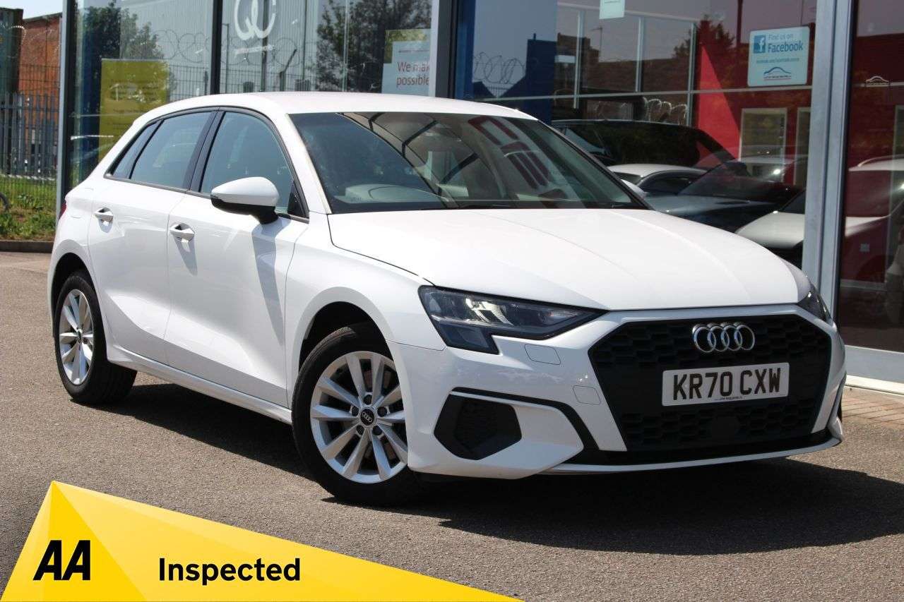 A 2021 AUDI A3 2.0 TDI 30 Technik Sportback 5dr Diesel Manual Euro 6 (s/s) (116 ps) LEDS, A 2021 AUDI A3 2.0 TDI 30 Technik Sportback 5dr Diesel Manual Euro 6 (s/s) (116 ps) LEDS,