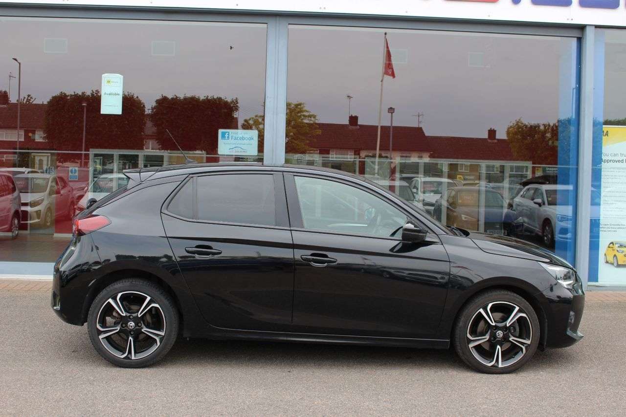 A 2021 VAUXHALL CORSA 1.2 Turbo SRi Premium Hatchback 5dr Petrol Manual Euro 6 (s/s) (100 ps) DAB A 2021 VAUXHALL CORSA 1.2 Turbo SRi Premium Hatchback 5dr Petrol Manual Euro 6 (s/s) (100 ps) DAB