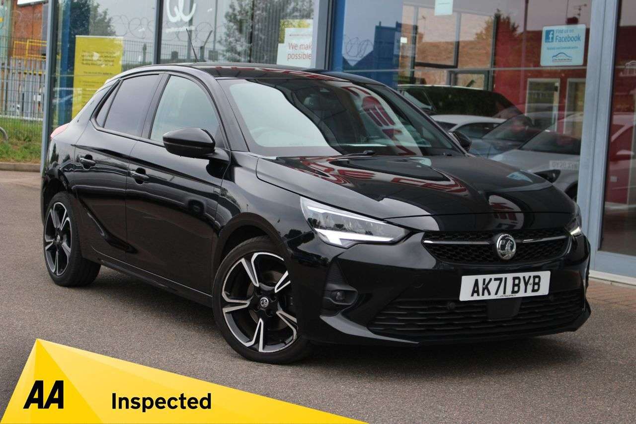 A 2021 VAUXHALL CORSA 1.2 Turbo SRi Premium Hatchback 5dr Petrol Manual Euro 6 (s/s) (100 ps) DAB A 2021 VAUXHALL CORSA 1.2 Turbo SRi Premium Hatchback 5dr Petrol Manual Euro 6 (s/s) (100 ps) DAB
