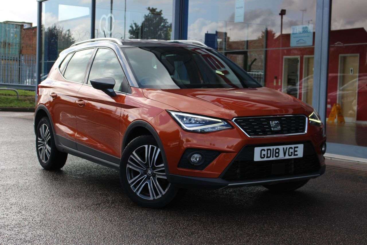 A 2018 SEAT ARONA 1.6 TDI XCELLENCE SUV 5dr Diesel DSG Euro 6 (s/s) (95 ps) 17" ALLOYS-P/SENS A 2018 SEAT ARONA 1.6 TDI XCELLENCE SUV 5dr Diesel DSG Euro 6 (s/s) (95 ps) 17" ALLOYS-P/SENS