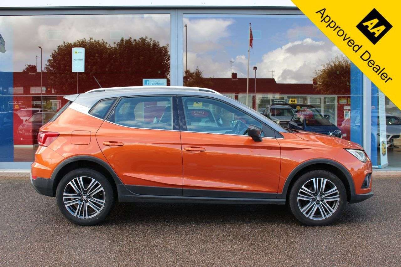 A 2018 SEAT ARONA 1.6 TDI XCELLENCE SUV 5dr Diesel DSG Euro 6 (s/s) (95 ps) 17" ALLOYS-P/SENS A 2018 SEAT ARONA 1.6 TDI XCELLENCE SUV 5dr Diesel DSG Euro 6 (s/s) (95 ps) 17" ALLOYS-P/SENS