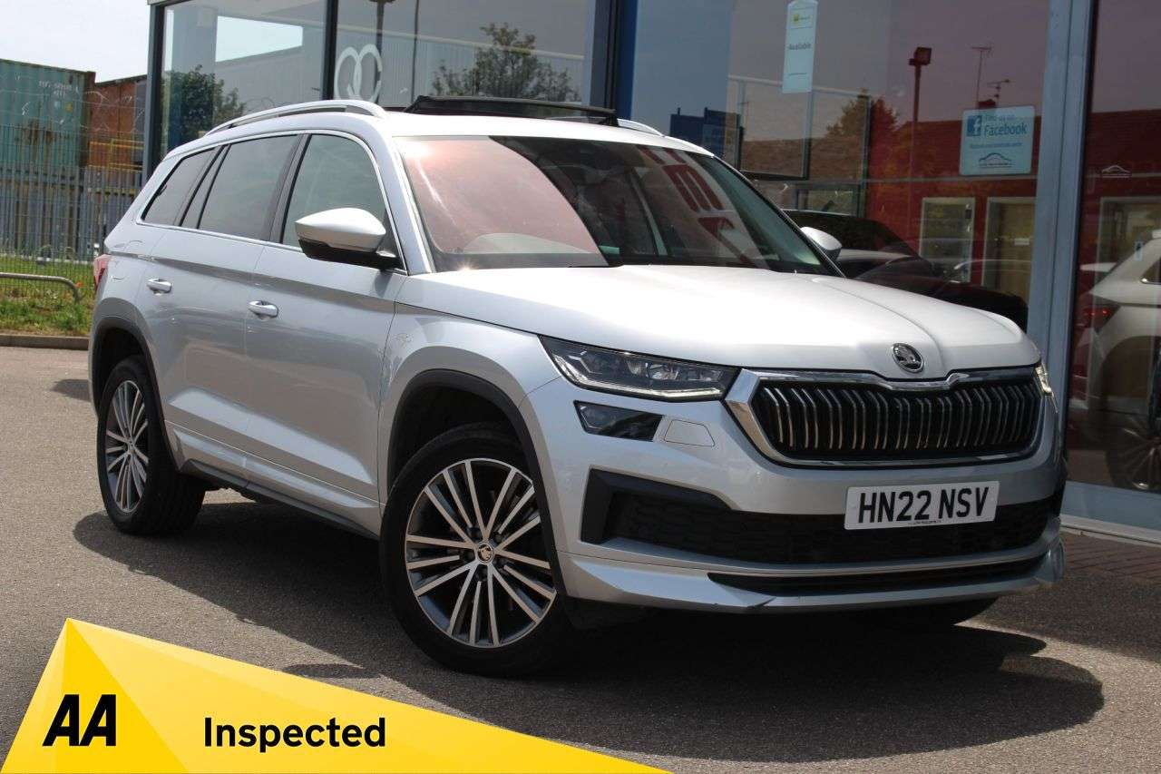 A 2022 SKODA KODIAQ 2.0 TDI Laurin & Klement SUV 5dr Diesel DSG 4WD Euro 6 (s/s) (7 Seat) (200 A 2022 SKODA KODIAQ 2.0 TDI Laurin & Klement SUV 5dr Diesel DSG 4WD Euro 6 (s/s) (7 Seat) (200