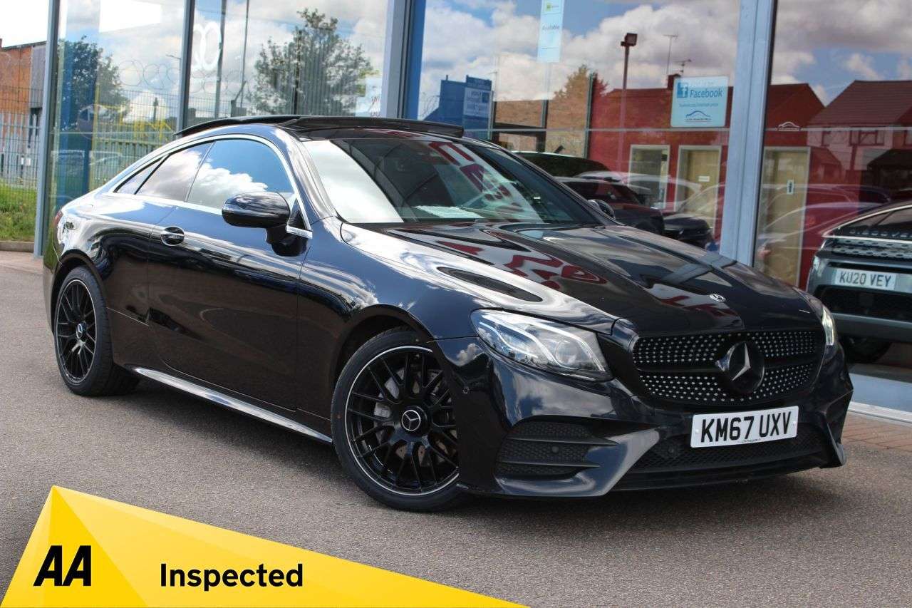 A 2017 MERCEDES-BENZ E-CLASS 2.0 E220d AMG Line (Premium Plus) Coupe 2dr Diesel G-Tronic+ Euro 6 (s/s) ( A 2017 MERCEDES-BENZ E-CLASS 2.0 E220d AMG Line (Premium Plus) Coupe 2dr Diesel G-Tronic+ Euro 6 (s/s) (