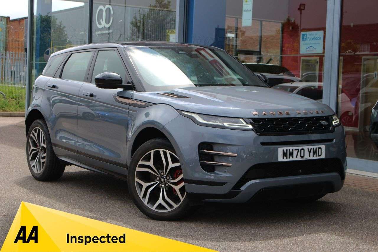 A 2021 LAND ROVER RANGE ROVER EVOQUE 1.5 P300e 12.2kWh Autobiography SUV 5dr Petrol Plug-in Hybrid Auto 4WD Euro A 2021 LAND ROVER RANGE ROVER EVOQUE 1.5 P300e 12.2kWh Autobiography SUV 5dr Petrol Plug-in Hybrid Auto 4WD Euro