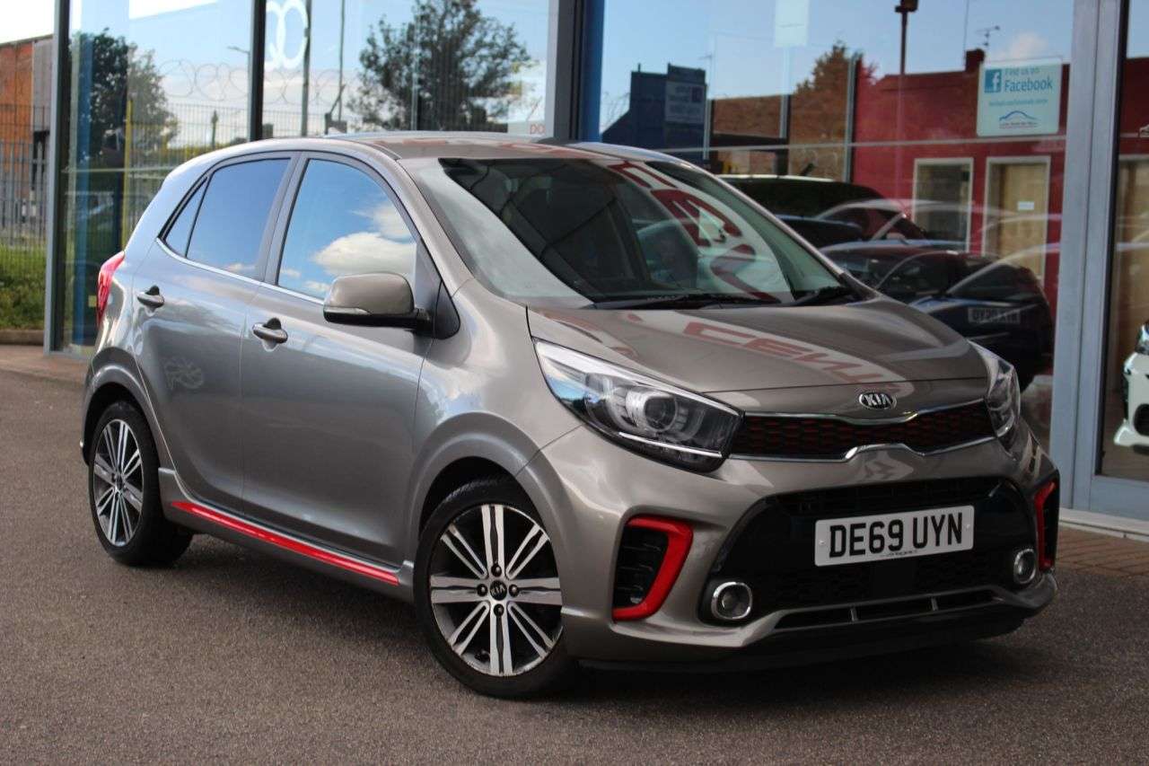 A 2019 KIA PICANTO 1.25 GT-Line Hatchback 5dr Petrol Manual Euro 6 (83 bhp) P/SENSORS, 16" ALL A 2019 KIA PICANTO 1.25 GT-Line Hatchback 5dr Petrol Manual Euro 6 (83 bhp) P/SENSORS, 16" ALL