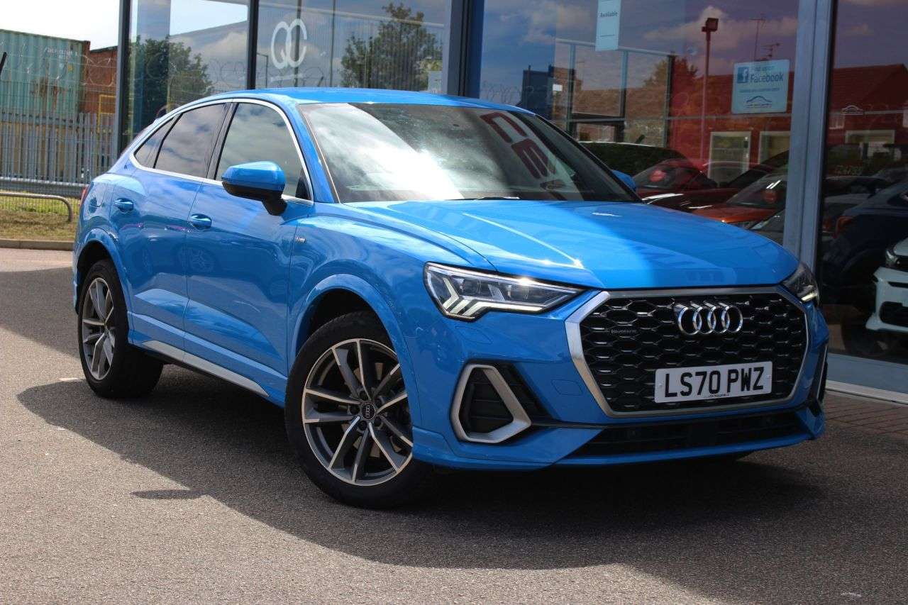 A 2020 AUDI Q3 2.0 TFSI 45 S line Sportback 5dr Petrol S Tronic quattro Euro 6 (s/s) (230 A 2020 AUDI Q3 2.0 TFSI 45 S line Sportback 5dr Petrol S Tronic quattro Euro 6 (s/s) (230