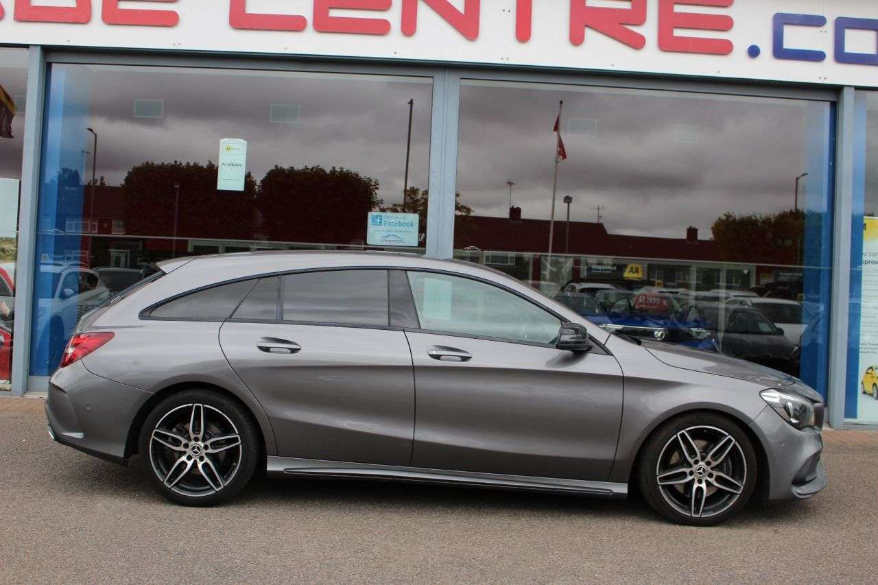 A 2018 MERCEDES-BENZ CLA 2.1 CLA220d AMG Line Shooting Brake 5dr Diesel 7G-DCT Euro 6 (s/s) (177 ps) A 2018 MERCEDES-BENZ CLA 2.1 CLA220d AMG Line Shooting Brake 5dr Diesel 7G-DCT Euro 6 (s/s) (177 ps)
