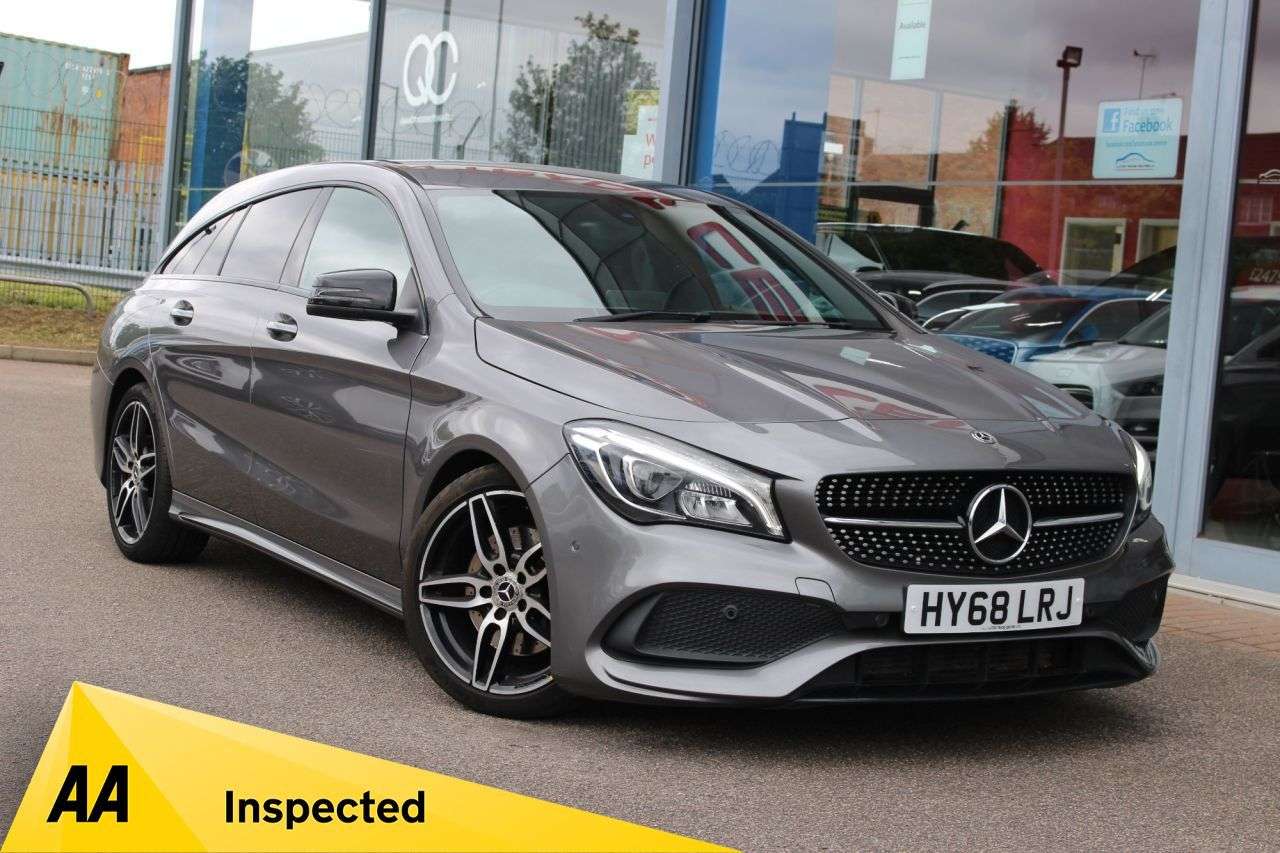 A 2018 MERCEDES-BENZ CLA 2.1 CLA220d AMG Line Shooting Brake 5dr Diesel 7G-DCT Euro 6 (s/s) (177 ps) A 2018 MERCEDES-BENZ CLA 2.1 CLA220d AMG Line Shooting Brake 5dr Diesel 7G-DCT Euro 6 (s/s) (177 ps)