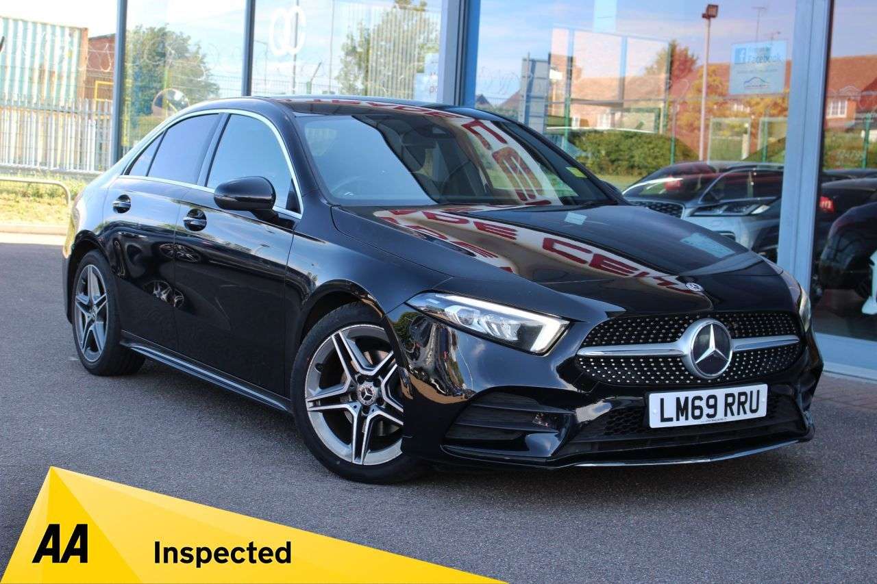 A 2019 MERCEDES-BENZ A-CLASS 1.5 A180d AMG Line Saloon 4dr Diesel 7G-DCT Euro 6 (s/s) (116 ps) DAB, P/SE A 2019 MERCEDES-BENZ A-CLASS 1.5 A180d AMG Line Saloon 4dr Diesel 7G-DCT Euro 6 (s/s) (116 ps) DAB, P/SE