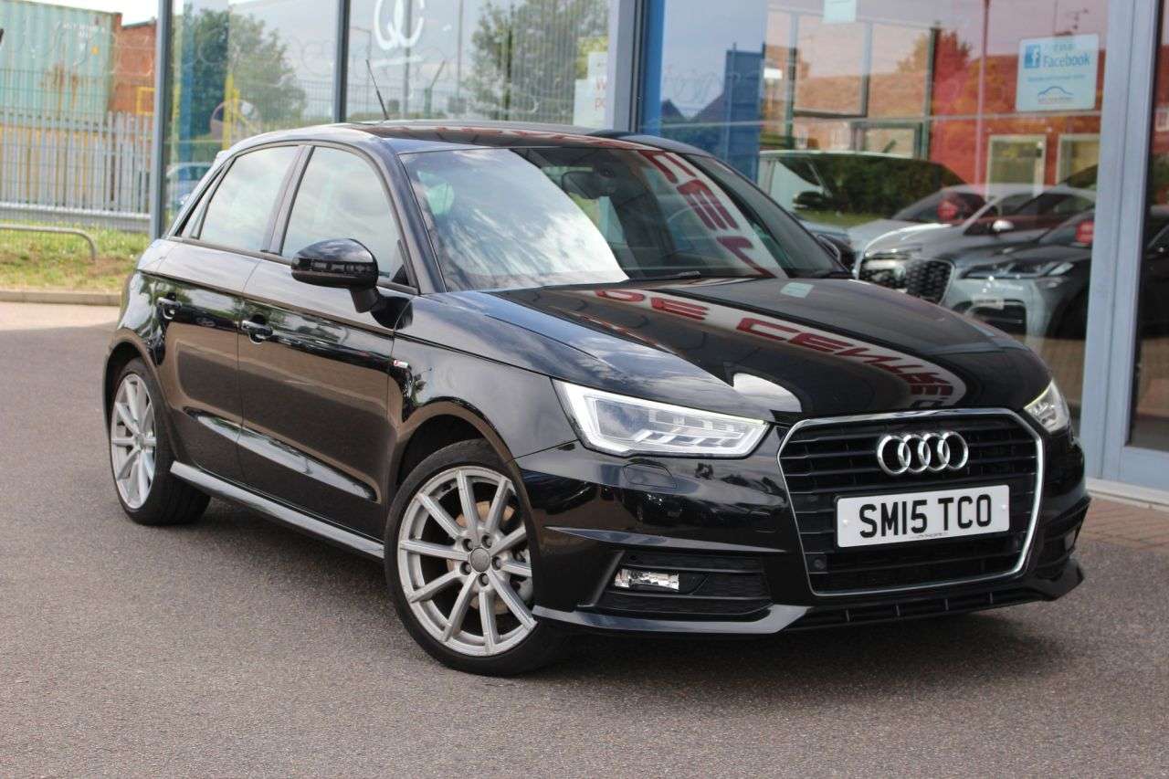 A 2015 AUDI A1 1.4 TFSI CoD S line Sportback 5dr Petrol S Tronic Euro 6 (s/s) (150 ps) 17" A 2015 AUDI A1 1.4 TFSI CoD S line Sportback 5dr Petrol S Tronic Euro 6 (s/s) (150 ps) 17"