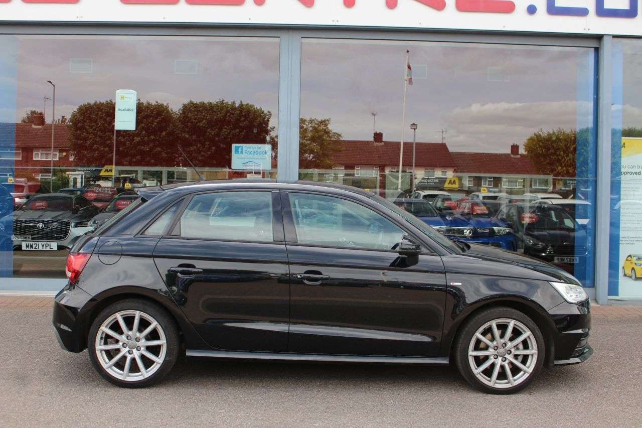 A 2015 AUDI A1 1.4 TFSI CoD S line Sportback 5dr Petrol S Tronic Euro 6 (s/s) (150 ps) 17" A 2015 AUDI A1 1.4 TFSI CoD S line Sportback 5dr Petrol S Tronic Euro 6 (s/s) (150 ps) 17"