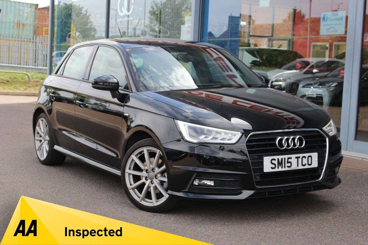 A 2015 AUDI A1 1.4 TFSI CoD S line Sportback 5dr Petrol S Tronic Euro 6 (s/s) (150 ps) 17" A 2015 AUDI A1 1.4 TFSI CoD S line Sportback 5dr Petrol S Tronic Euro 6 (s/s) (150 ps) 17"