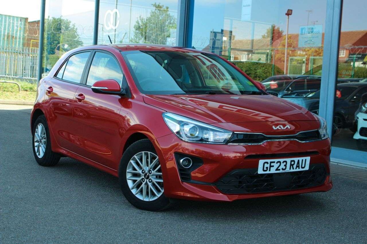 A 2023 KIA RIO 1.2 2 Hatchback 5dr Petrol Manual Euro 6 (s/s) (83 bhp) 15" ALLOYS, BTOOTH, A 2023 KIA RIO 1.2 2 Hatchback 5dr Petrol Manual Euro 6 (s/s) (83 bhp) 15" ALLOYS, BTOOTH,