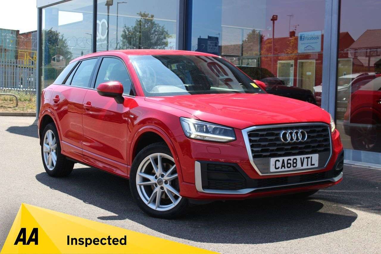 A 2018 AUDI Q2 1.6 TDI 30 S line SUV 5dr Diesel Manual Euro 6 (s/s) (116 ps) 18" ALLOYS, C A 2018 AUDI Q2 1.6 TDI 30 S line SUV 5dr Diesel Manual Euro 6 (s/s) (116 ps) 18" ALLOYS, C
