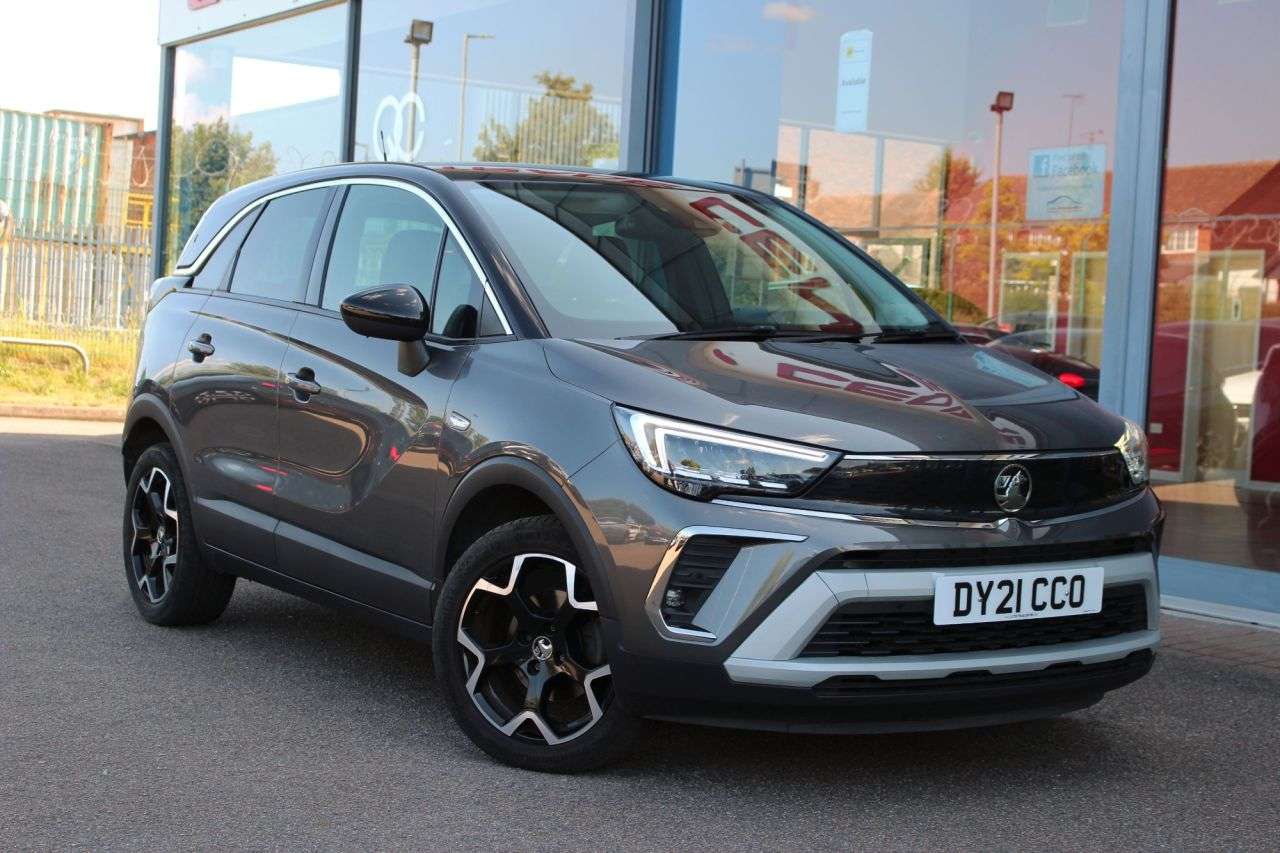 A 2021 VAUXHALL CROSSLAND 1.2 Turbo Elite Nav SUV 5dr Petrol Manual Euro 6 (s/s) (110 ps) CRUISE/LDW, A 2021 VAUXHALL CROSSLAND 1.2 Turbo Elite Nav SUV 5dr Petrol Manual Euro 6 (s/s) (110 ps) CRUISE/LDW,