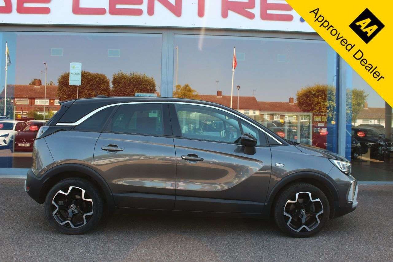 A 2021 VAUXHALL CROSSLAND 1.2 Turbo Elite Nav SUV 5dr Petrol Manual Euro 6 (s/s) (110 ps) CRUISE/LDW, A 2021 VAUXHALL CROSSLAND 1.2 Turbo Elite Nav SUV 5dr Petrol Manual Euro 6 (s/s) (110 ps) CRUISE/LDW,