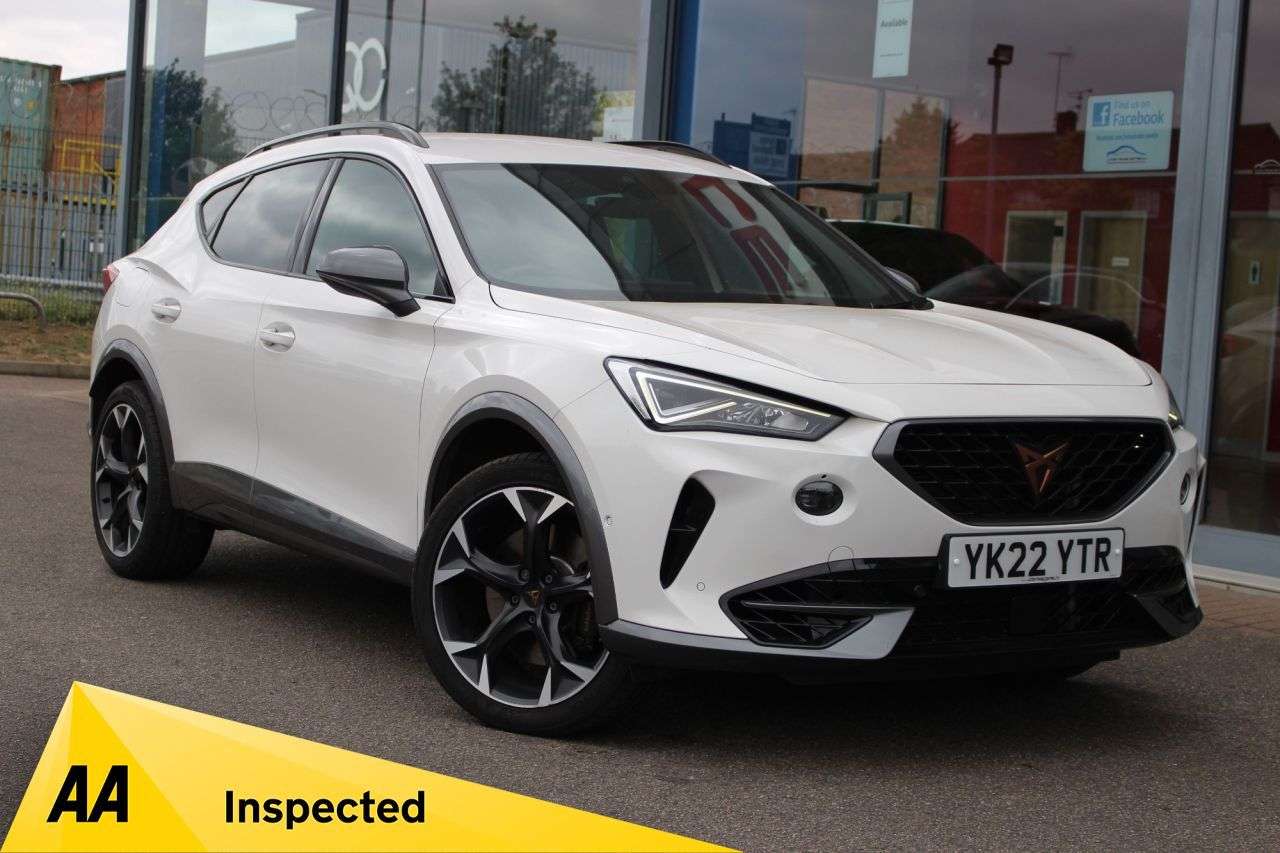 A 2022 CUPRA FORMENTOR 2.0 TSI VZ2 SUV 5dr Petrol DSG 4Drive Euro 6 (s/s) (310 ps) 19" ALLOYS, P/A A 2022 CUPRA FORMENTOR 2.0 TSI VZ2 SUV 5dr Petrol DSG 4Drive Euro 6 (s/s) (310 ps) 19" ALLOYS, P/A