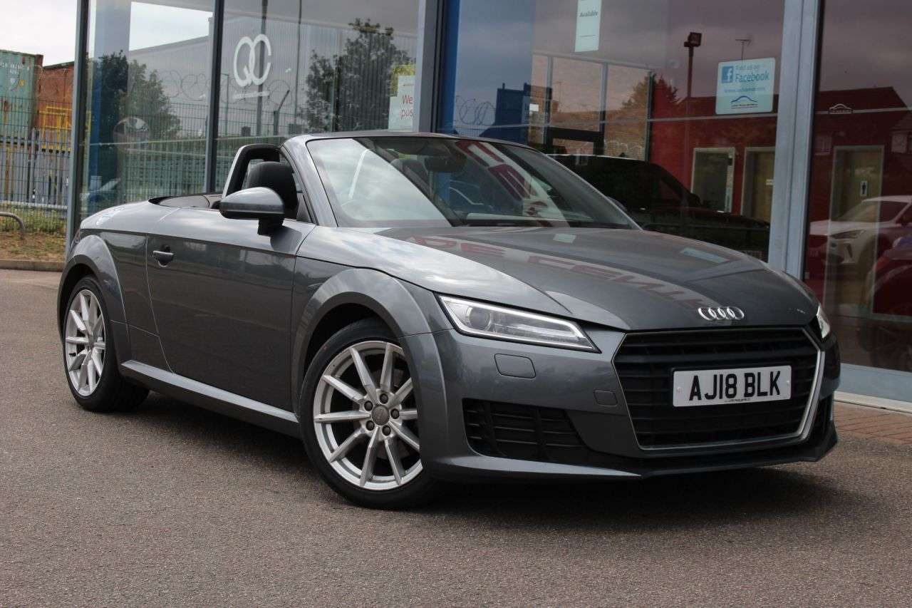 A 2018 AUDI TT 1.8 TFSI Sport Roadster 2dr Petrol Manual Euro 6 (s/s) (180 ps) HTD/LTHR, X A 2018 AUDI TT 1.8 TFSI Sport Roadster 2dr Petrol Manual Euro 6 (s/s) (180 ps) HTD/LTHR, X