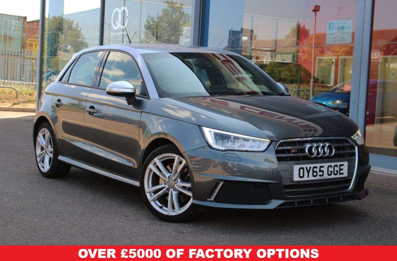 A 2015 AUDI S1 2.0 TFSI Sportback 5dr Petrol Manual quattro Euro 6 (s/s) (231 ps) P/SENSOR A 2015 AUDI S1 2.0 TFSI Sportback 5dr Petrol Manual quattro Euro 6 (s/s) (231 ps) P/SENSOR